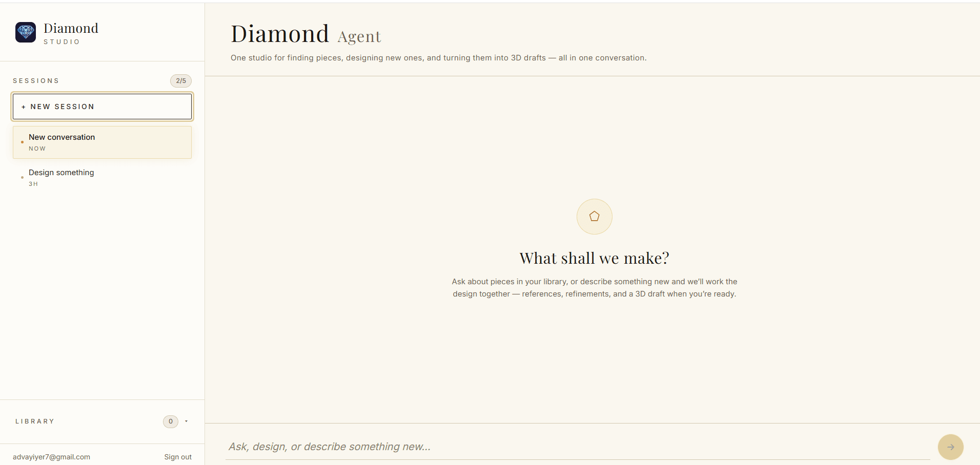 Facet screenshot
